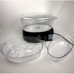 Food Steamer Oyster 5716-Black